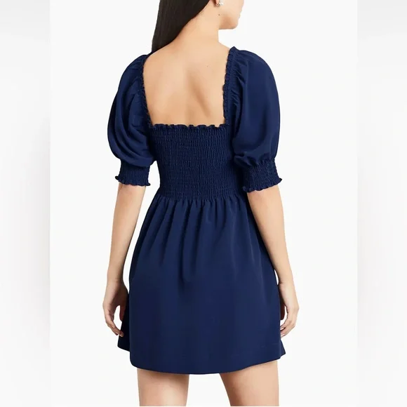 Hill House The Athena Nap Dress - Navy - Picture 2 of 5